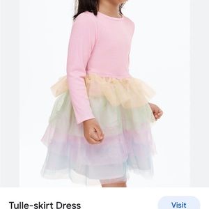 Pastel girls, long sleeve dress